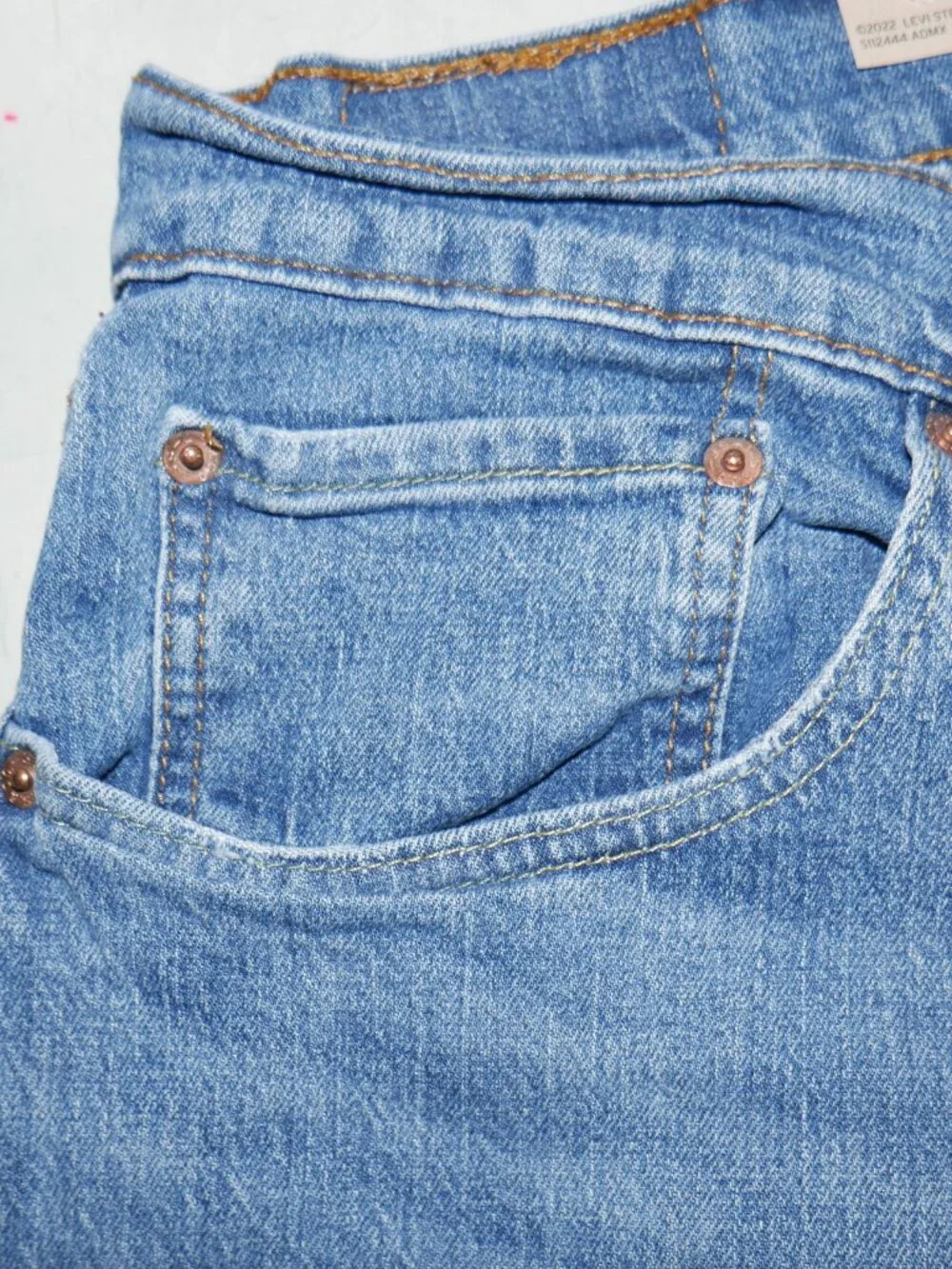 Levis 559 Men's Relaxed Fit Jeans Size 36x36 Medium Wash Stretch Denim NWT